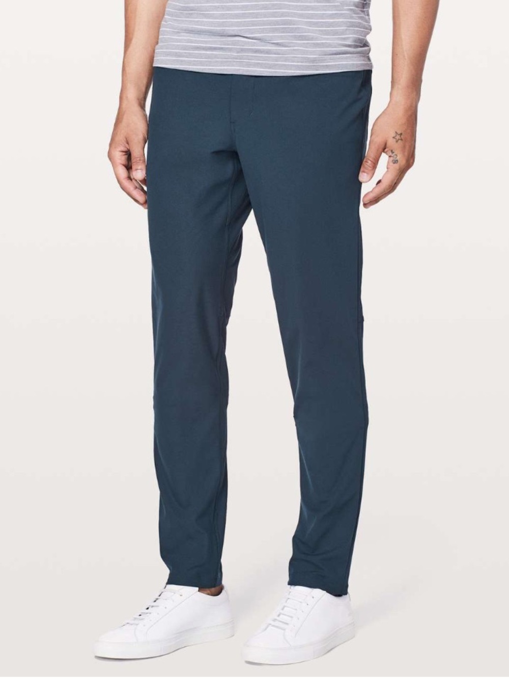 Lululemon ABC Slim *Warpstreme Pants True Navy Blue size 34